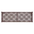 thumbnail image 4 of Safavieh Bandelier Cowhide Leather Bench, 4 of 8