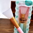 thumbnail image 3 of Tools Maskup Beauty Silicone Facial B Makeup Women Foundation Soft 2Pcs Brush, 3 of 6