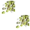 thumbnail image 3 of mmirethe 400pcs Polyester Silk Rose Petals Add Beauty To DIY Environmentally Friendly fruit green assortedcolor 2Set, 3 of 6