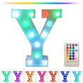thumbnail image 1 of HOARBOEG Guirlande Lumineuse LED Colorée avec Télécommande – Lettres de Fête avec Lumières Décorations pour la Maison - Multicolore, 1 of 8