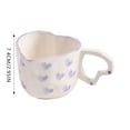 thumbnail image 3 of BotaniNest Valentine's Day Heart Shape Ceramic Cup For Coffee Milk Meaningful Cup For Daily Valentine's Day, 3 of 7