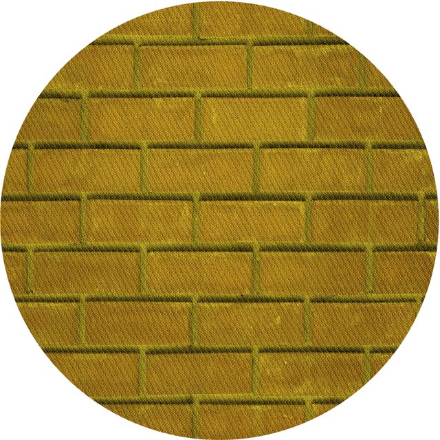 Ahgly Company Tapis d'Intérieur Ronds Transitionnels Lavables à la Machine, Brun Selle, 7 Pieds Rond