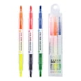 thumbnail image 1 of Dadatutu Highlighters, Fine & Chisel Tip Highlighters Assorted Colors, Colored Highlighters, Highlighter Pens Markers for Journaling 3Pcs 3Ml, 1 of 3