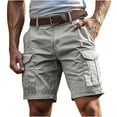 thumbnail image 3 of LIBRCLO Shorts Cargo pour Hommes avec Multiples Poches, Légers, Décontractés, de Plein Air, de Travail, pour la Randonnée et le Golf, 3 of 6
