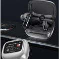thumbnail image 3 of Wireless Gaming Headset Bluetooth 5.4 with Active Noise Cancellation LCD Full-Color Screen Control In-Ear Earphones for Calls Music Sports, 3 of 6