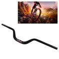 thumbnail image 1 of Road Bike Riser Handlebar, Aluminum Alloy Ergonomic Increase Efficiency Sandblasted Anode Treatment Riser Handlebar Wear   for Riding Red,Blue,Black, 1 of 8