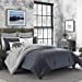 thumbnail image 3 of Eddie Bauer - Twin Comforter Set, Reversible Cotton Bedding with Matching Sham, Pre-Washed for Added Softness (Kingston Charcoal, Twin), 3 of 10