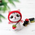thumbnail image 2 of 1 Set 3D Cartoon Cute Needle Felting Felting Wool for Children DIY Decor Red, 2 of 9