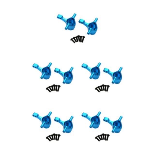 Baohd Enhanced RC Car Accs Spare Parts 1 10 Truck TT02 Modified Replacement Front Rear Front Steering Cup 5Set