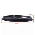 thumbnail image 3 of Miulika Universal Car Speaker Cover Moistureproof Round Grilles Black 12 Inch, 3 of 7