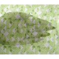 thumbnail image 4 of oneOone Viscose Chiffon Light Green Fabric Texture & Triangle Geometric Craft Projects Decor Fabric Printed By The Yard 42 Inch Wide, 4 of 4