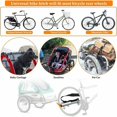 thumbnail image 3 of Bike Trailer Hitch Adapter Universal Bike Trailer Hitch Fitting Bike Trailer Hitch With Locking Pin For Child Trailers, Dog Trailers,, 3 of 4