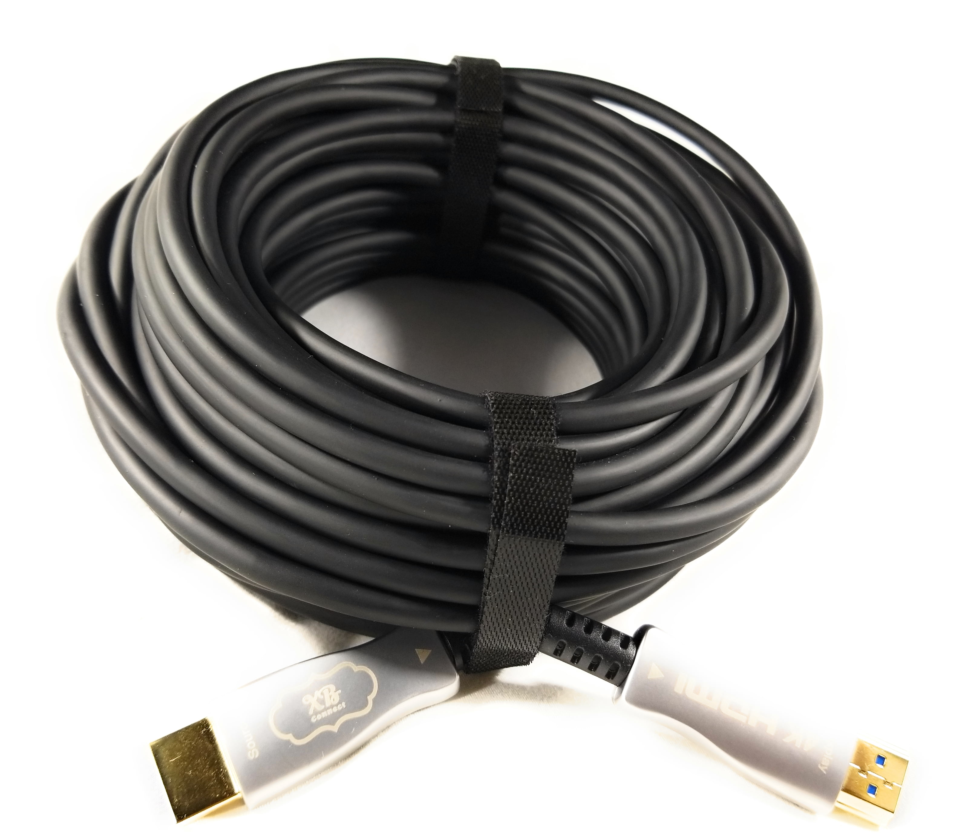 Fiber Optic 80ft HDMI 2.2 Cable 4K - Ultra High Speed of 18Gbps and 4K@60hz,4K@144hz 1440p (HDR10, HDCP2.2, 4:4:4, 3D, Dolby Vision, e-ARC) Ultra Fast for Blue-Ray Apple, Roku TV, PS4, Xbox (80 feet)