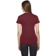 thumbnail image 4 of Women’s Fine Jersey Tee, M, Cranberry, 4 of 4