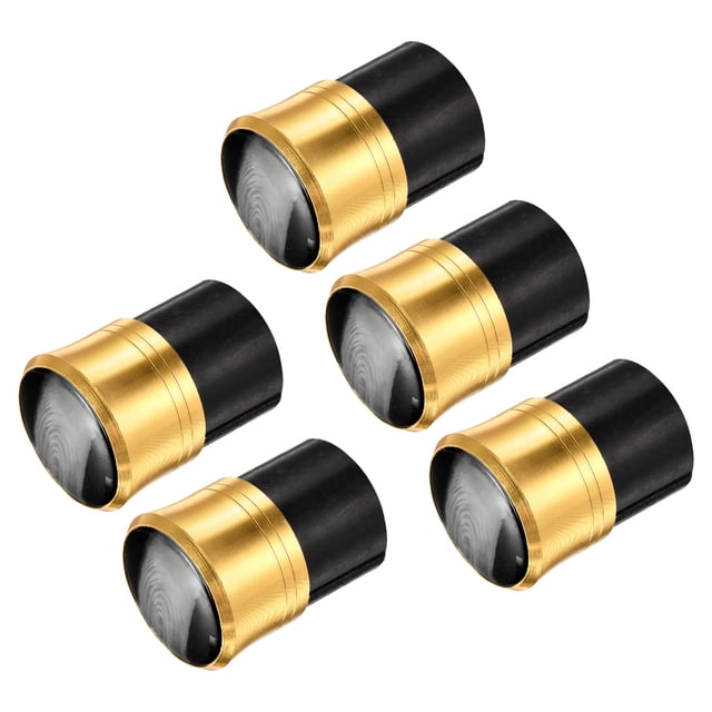 Unique Bargains 21mm Dia Plastic Fishing Rod End Cup Protector, 5 Pack