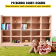 thumbnail image 2 of VEVOR 20-Section Cubbies for Classrooms, Cubby Storage Cabinet, Classroom Cubbies, Compartment Storage Cabinet, Classroom Furniture for Home, School, Kindergarten, 2 of 9
