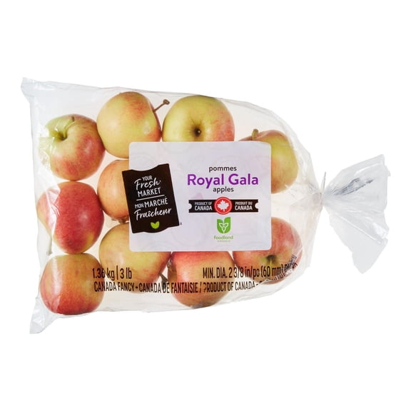 Royal Gala Apple, Your Fresh Market, 3 lb bag