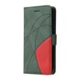 thumbnail image 5 of Étui pour Motorola Moto G9 Power Portefeuille en Cuir Livre à Rabat Folio Support Vue Couverture - Vert, 5 of 5