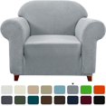 thumbnail image 1 of Subrtex 1-Piece Stretch Sofa Slipcover Non Slip Couch Cover, Texture Grid Pattern, 1 of 6