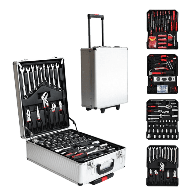 186-piece multi-function hardware tool set