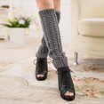 thumbnail image 1 of Woolen Leg Warmers for Autumn and Winter Boots for Calf Protection, 1 of 4