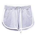 thumbnail image 2 of Yuyuzo Plus Size Shorts for Women High Waisted Drawstring Workout Shorts Running Athletic Gym Shorts, 2 of 3