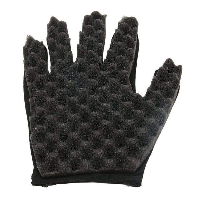 Curling Sponge,Curling Sponge Glove Afro Barber Sponge Hair Sponge Enhanced Features
