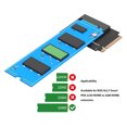 thumbnail image 3 of 2230 To 2280 SSD Expansion Board, Stable PCIE 4.0 Hard Drive Expansion Board Black  For Gaming Handheld, 3 of 8