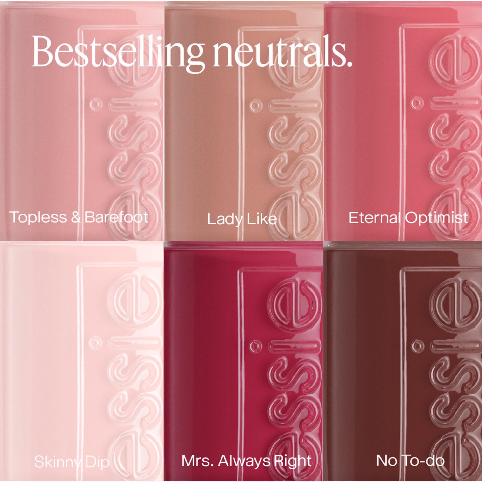 essie vernis à ongles, végétalien, finition brillante, formule de qualité salon, topless & barefoot, 13.5ml