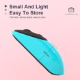 thumbnail image 4 of COFEST Wireless Mouse 2.4G Noiseless Mouse with USB Receiver Portable Computer Mice for Desktop Computer Laptop Blue, 4 of 5
