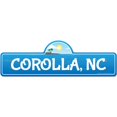 thumbnail image 1 of SignMission P-720 Corolla Nc Corolla, NC North Carolina Beach Street Sign, 1 of 1