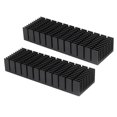 thumbnail image 3 of Kit de Dissipateur de Chaleur en Aluminium, 2pcs Refroidissement Ailettes Aluminium Refroidissement Ailettes Slotted Dissipateur de Chaleur Conception de Pointe, 3 of 8