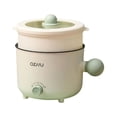 thumbnail image 1 of fastboy Mini Electric Cooker Non-Stick Multifunctional Frying Pot Portable Dormitory Dining Cafe Kitchen Baking Supplies Green  Steam Grid, 1 of 6
