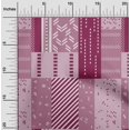 thumbnail image 1 of oneOone Organic Cotton Voile Fabric Patchwork Geometric Print Fabric BTY 42 Inches Wide, 1 of 1
