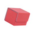 thumbnail image 1 of Card Deck Case Organizer Storage pu leather Card Box for MTG Cards Poker Cards Sport Card Red, 1 of 7