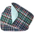 thumbnail image 1 of Platinum Care Pads 9 PACK - Plaid Small Washable Chair Pad Bed Pad / Small Reusable Incontinence Chair Underpad 17x24 - Perfect For Children And Adults Incontinence Protection, 1 of 5