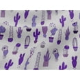 thumbnail image 5 of oneOone Viscose Jersey Fabric Leaves & Floral Block Print Sewing Fabric BTY 60 Inch Wide, 5 of 5