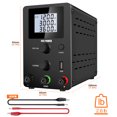 thumbnail image 3 of NICE-POWER Alimentation C.c. R-SPS1203D Variable 120 V 3 A Alimentation de Banc Réglable, 3 of 9