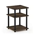 thumbnail image 2 of Furinno 15095CWN/BK Turn-N-Tube Easy Assembly Multipurpose Shelf, Columbia Walnut/Black, 2 of 4