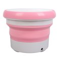 thumbnail image 4 of Machine à Laver Pliante, Mini-Laveuse à Ultrasons Rose Professionnel Portable pour l'Hôtel pour la Maison Nous Plug, 4 of 8