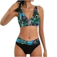 thumbnail image 1 of Bikini Sets for Women Plus Size Halter Swimsuits Two Piece Bathing Suit, 1 of 4