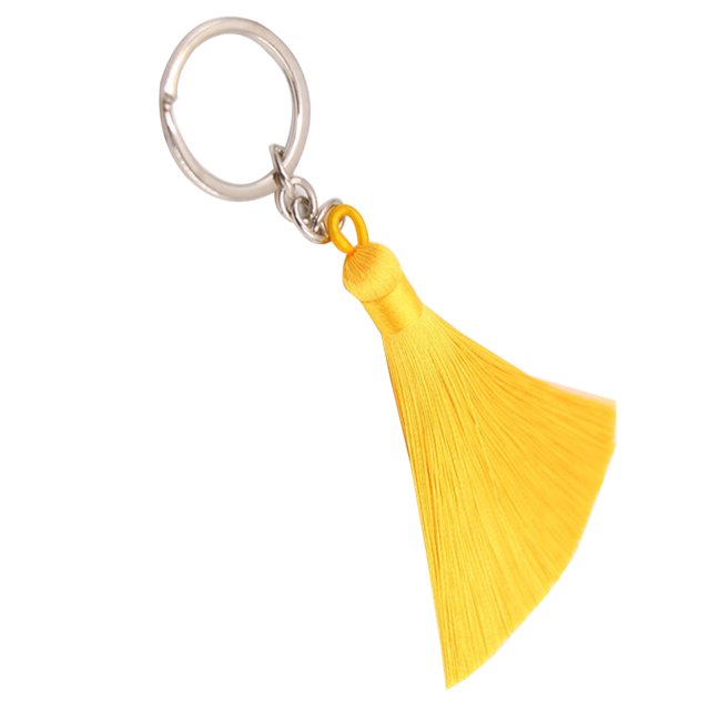Tassel Keychain Simple Fashion Bohemian Tassel Handbag Charm Hanging Car Charm