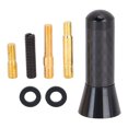 thumbnail image 2 of 3.5cm/1.4in Antenna Short Aluminium Alloy Carbon Fiber Automobile Modification Universal, 2 of 7