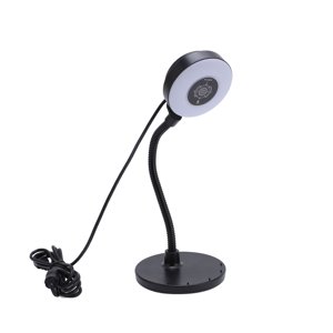 Webcam with Light, AF Touch Control Built in Mic 5MP Webcam with Fill Light  for Online Learning