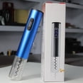thumbnail image 3 of Langgg Wine Electric Opener Cordless Cockscrew Battery Powered Popper Bottle Cock Remover Cock Out Tool Foil Cutter, 3 of 3