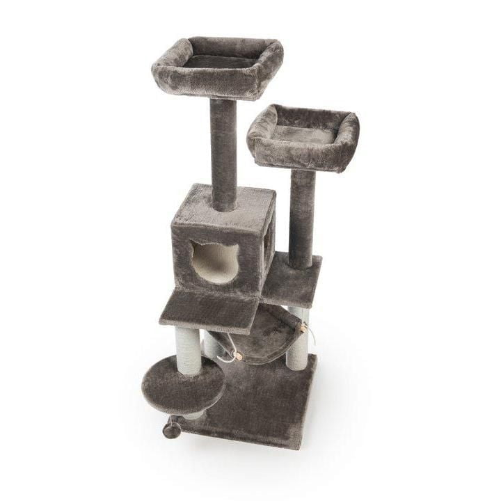 Maison pour chat gris Prevue Pet Kitty Party Tower