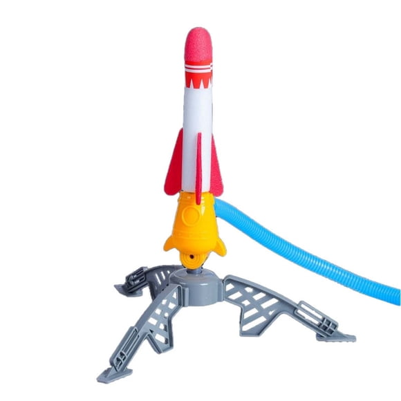 TOUMENY Jump Step, Outdoor Air Stomp Launcher with Soft Foam Darts, Safe Foam, Educational Outdoor Games for Backyard Play