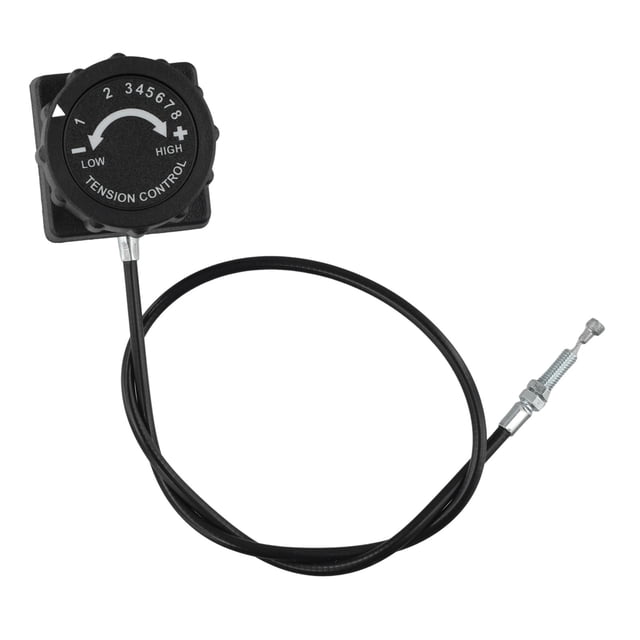 Vélo d'Exercice Bouton de Résistance Magnétique Bouton de Vélo à Double Pédale Accessoires de Gym