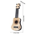 thumbnail image 3 of Clearance! JMYHOAM 9.92 Inch Kids Toys Ukulele Guitar - 4 Strings Ukulele Musical Instruments Educational Toy Mini Guitar Toddler Toys For Boys And Girls, 3 of 4