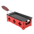 thumbnail image 3 of Plateau de Cuisson Portable Antiadhésif, Mini Ensemble Durable pour Raclette Fromage Outil de Grillade de Cuisine Maison, 3 of 8
